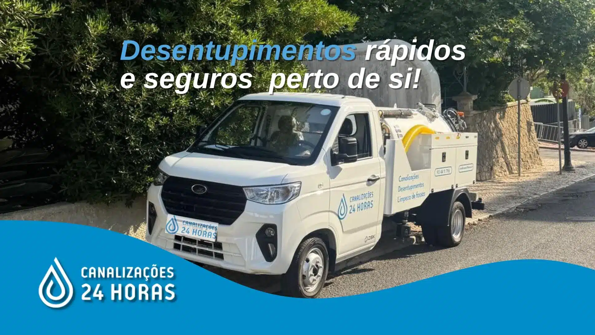 Camião de desentupimentos e canalização 24 horas da nossa empresa em .